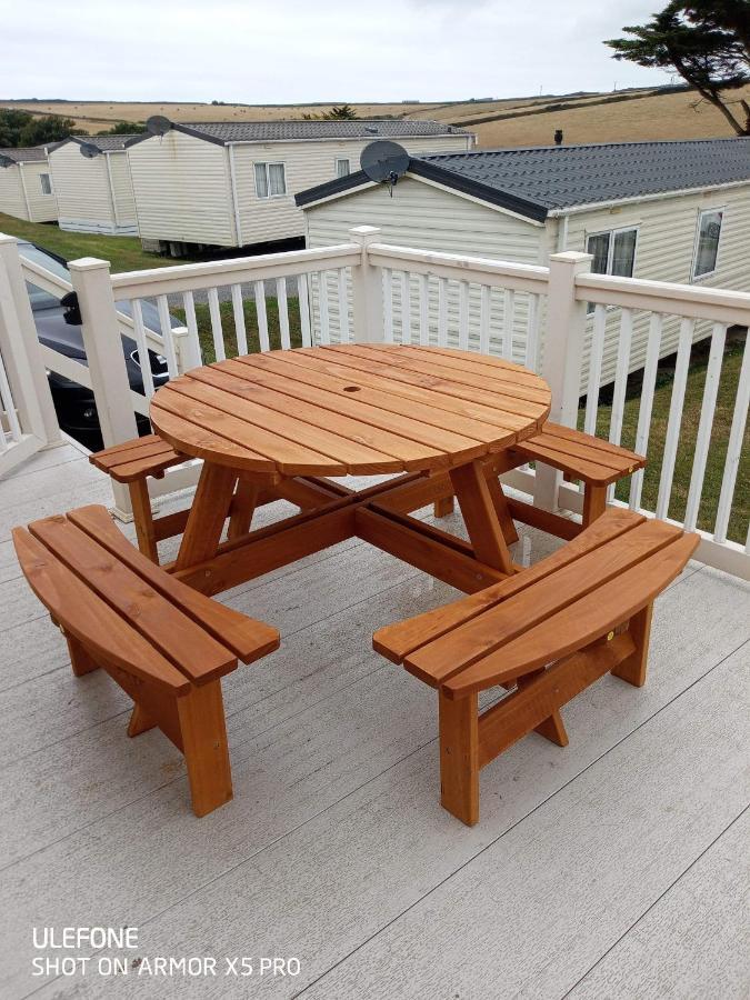 فندق Newquay Bay Porth Caravan المظهر الخارجي الصورة