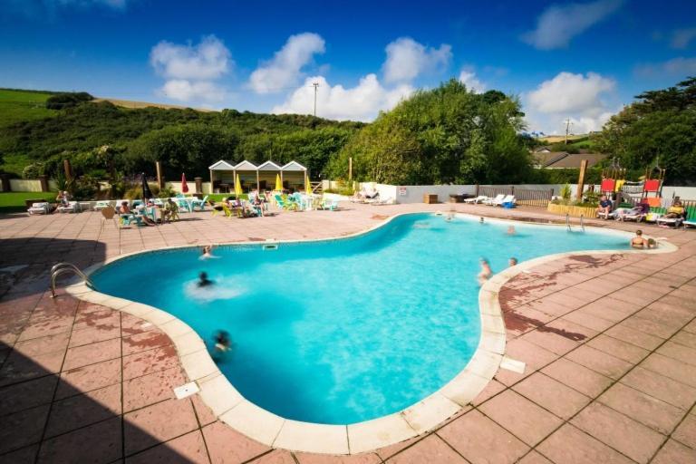 فندق Newquay Bay Porth Caravan المظهر الخارجي الصورة